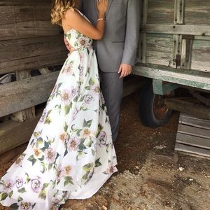 Floral Prom Dress